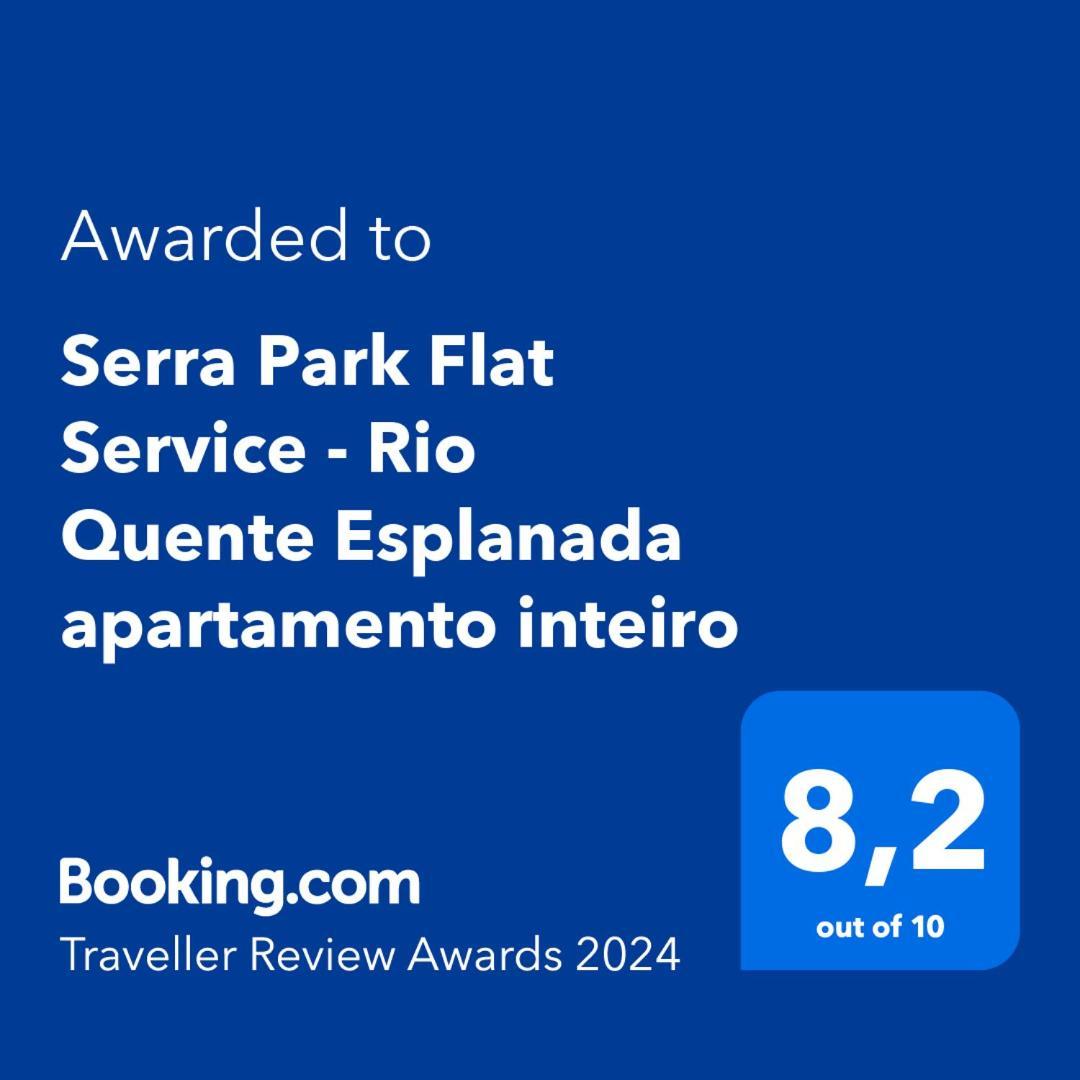 Serra Park Flat Service - Rio Quente Esplanada Apartamento Inteiro Roupas De Cama A Parte Eksteriør billede