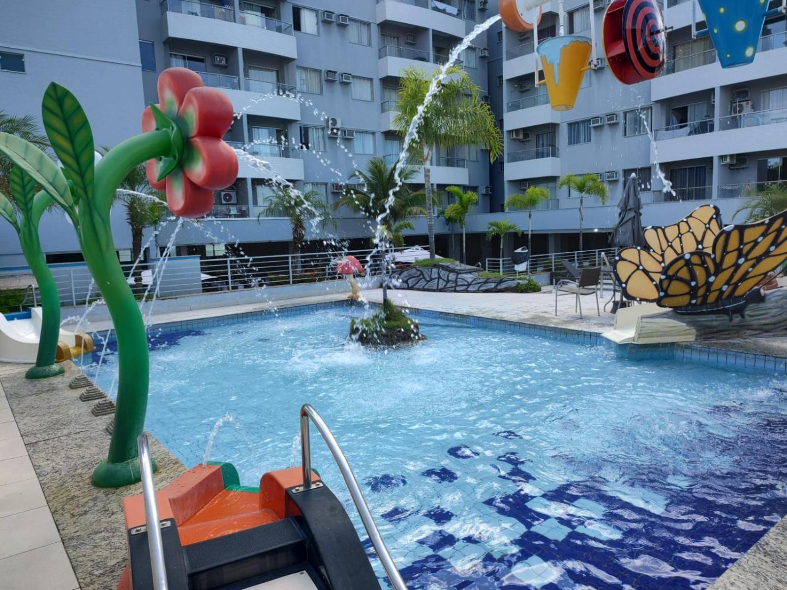 Serra Park Flat Service - Rio Quente Esplanada Apartamento Inteiro Roupas De Cama A Parte Eksteriør billede