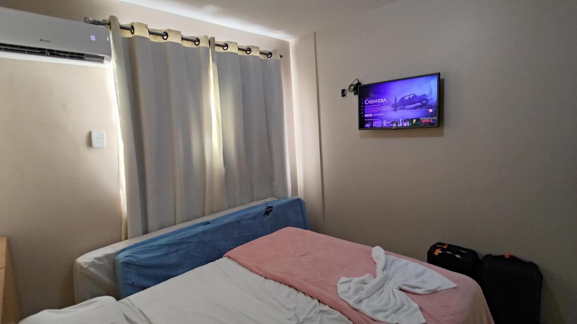 Serra Park Flat Service - Rio Quente Esplanada Apartamento Inteiro Roupas De Cama A Parte Værelse billede